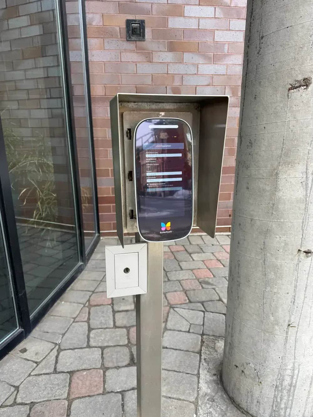 Video intercom entry installation in Hoboken