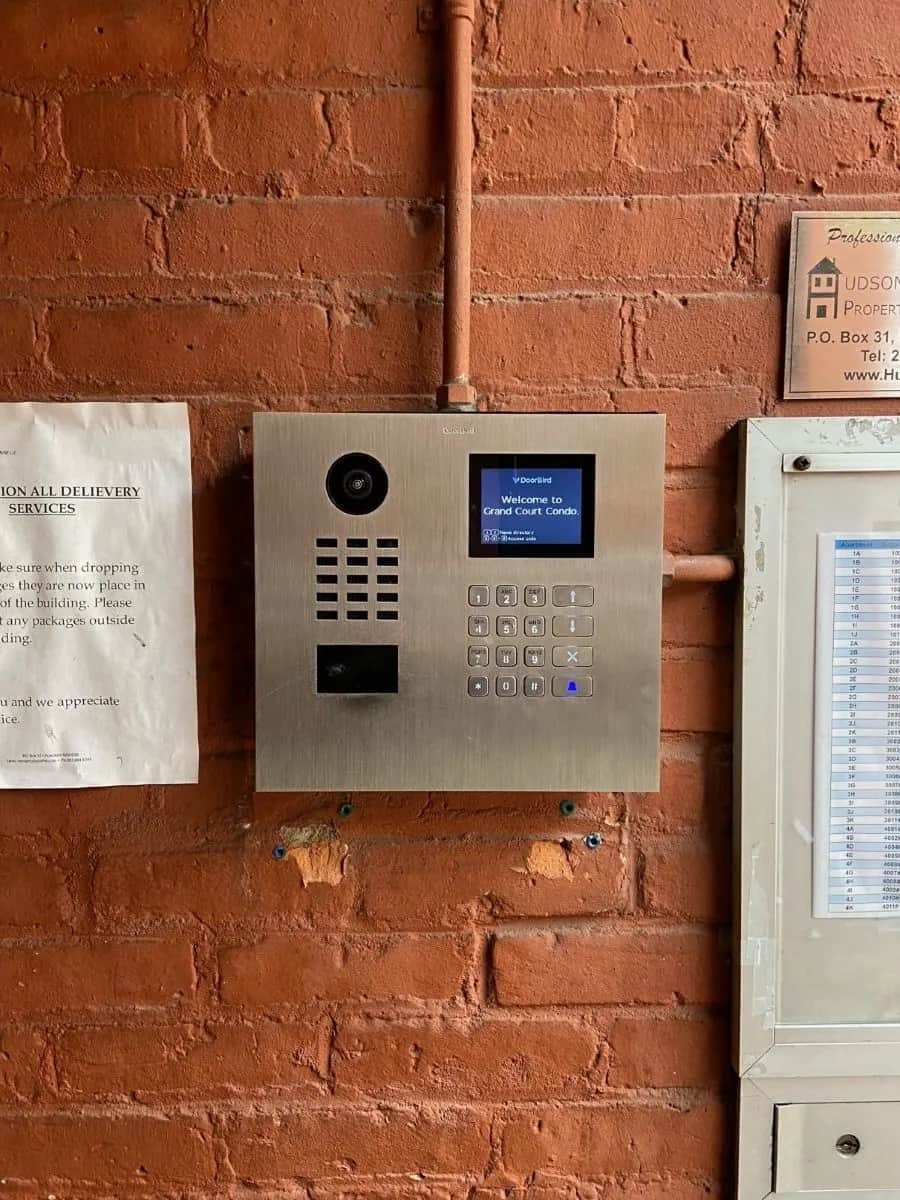 Crown Plaza Residences installation in Hoboken