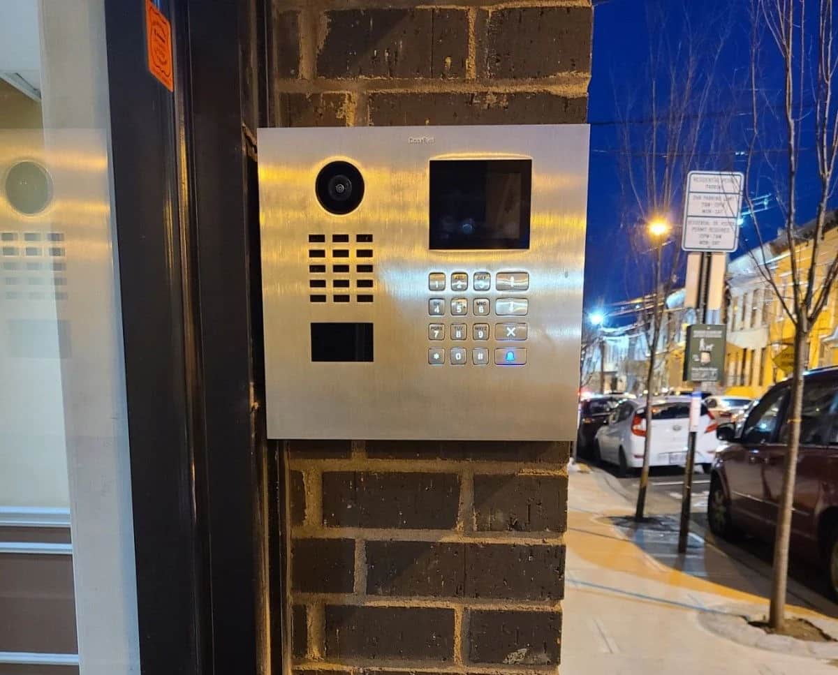 Riverside Apartments installation in North Bergen
