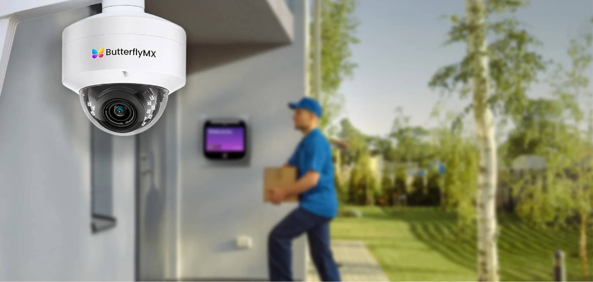 Secure package and visitor management