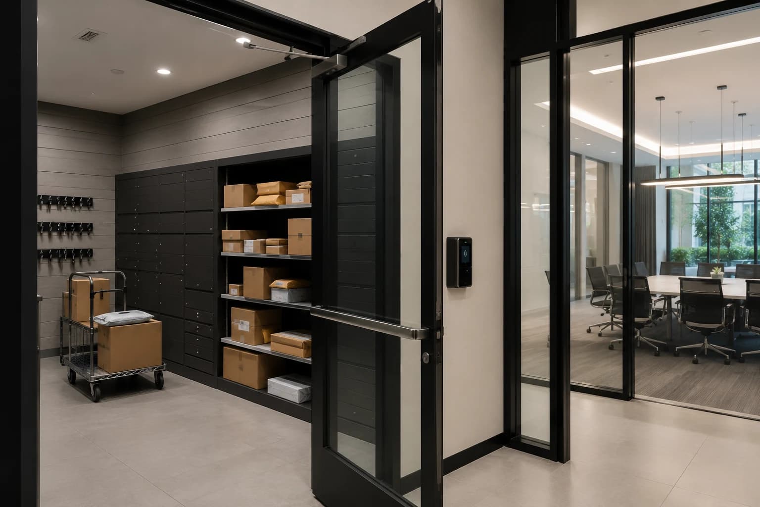 Package rooms and conference room solutions