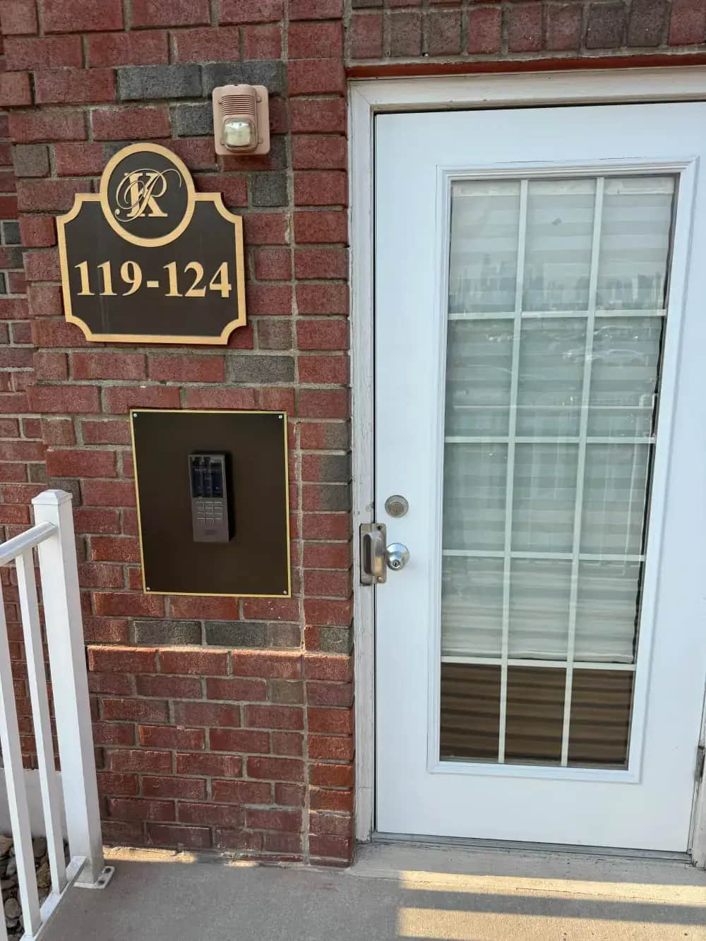 Main entrance upgrade installation in North Bergen