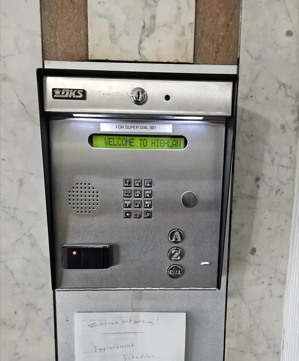 Door access control retrofit installation in North Bergen