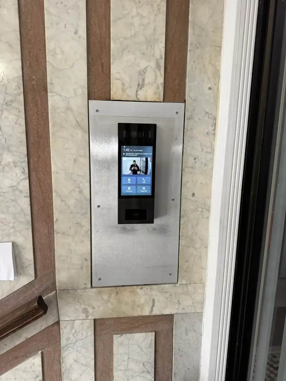 Package room controls installation in North Bergen
